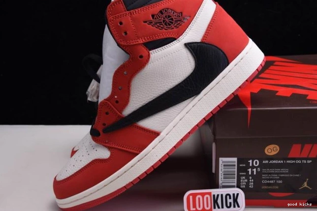 Cheap 1 SCOTT X HIGH CD4487 JORDAN - AIR RETRO 100(RED) TRAVIS OG 0808